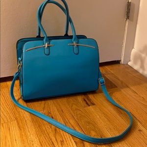 Teal purse
